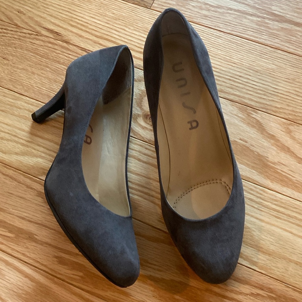 Dark gray  heels